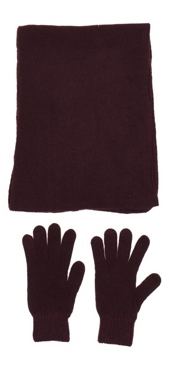 Комплект шарф и перчатки  ангора;нейлон;шерсть